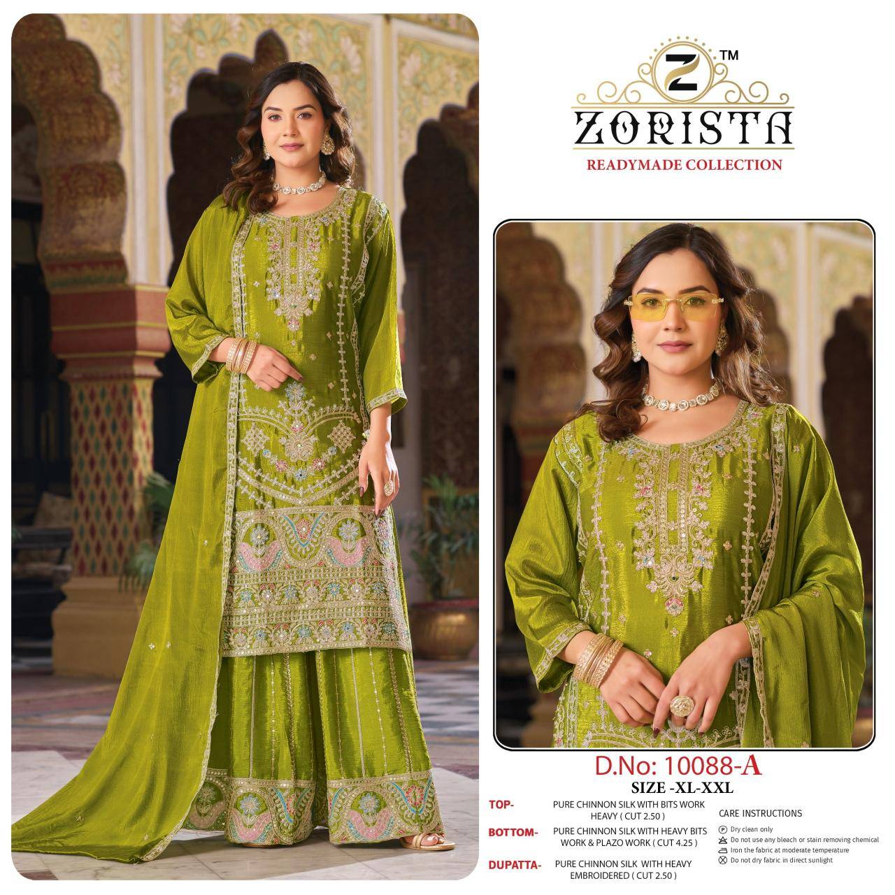 Zorista 10080-A-B-C-D salwar kameez suppliers in Gujarat